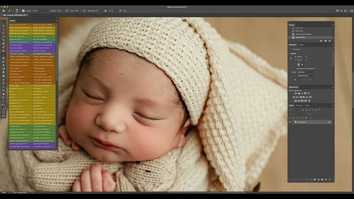 Newborn Photography Lightroom & Photoshop Editing ...