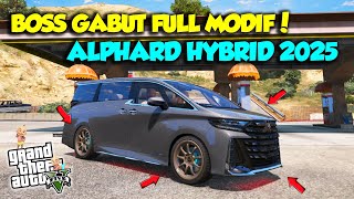 Sultan Upin Ipin Modifies the 2025 Toyota Alphard Hybrid into a Fast Racing Car! - GTA V ROLEPLAY...