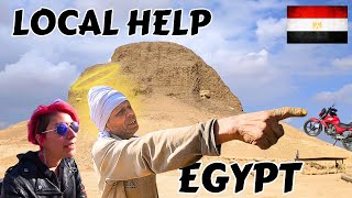 Lahun Pyramid in the Fayoum Oasis EGYPT | هرم لاهون في الفيوم مصر