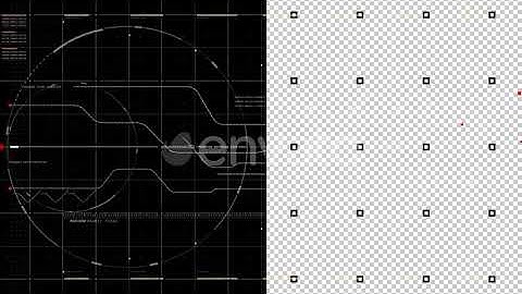 Hi Tech User Interface HUD With Alpha | Motion Graphics - Envato elements