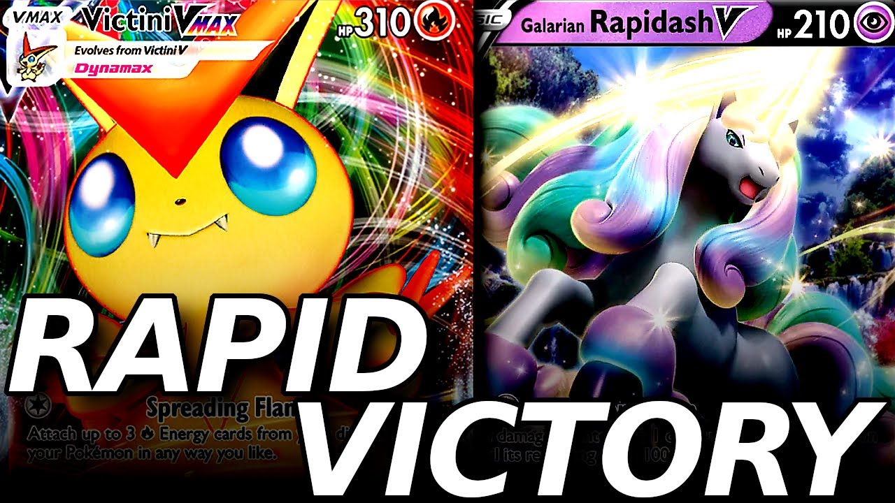 NEW Victini & Rapidash Combination Is PERFECT!!! | Battle Styles - PTCGO Deck Profile
