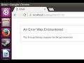 Codeigniter ubuntu 1604  the encrypt library requires the mcrypt extension