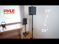 Pyle - Adjustable Speaker Stands