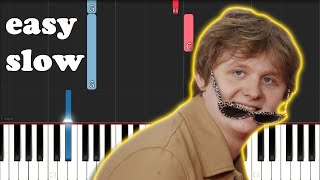 Lewis Capaldi - Forget Me (EASY SLOW Piano Tutorial)