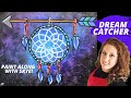 EP21- &#39;Dreamy dreamcatcher&#39; - Easy step-by-step acrylic painting tutorial for beginners