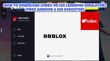 How To Get Codex IOS Mobile Roblox Executor On iOS  (FREE) No download (android emulator) KEYLESS