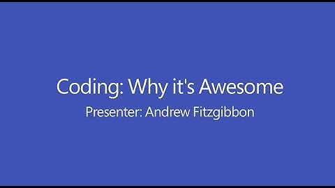 Coding: Why it