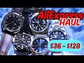 ALIEXPRESS HAUL New In 2024 Watches $36 - $128 Automatic NH35, Titanium, Sapphire - June Part1