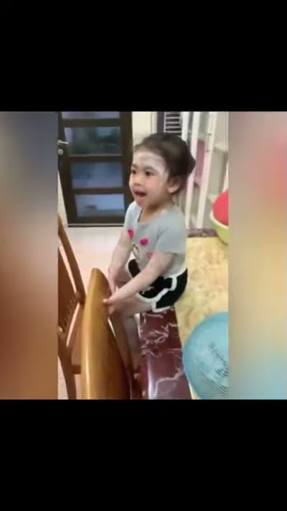 Video terlatah budak kecil yg terkejut melihat atoknya