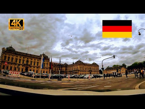 Würzburg, Germany Road Trip [4k] | Würzburg Residence, Alte Mainbruecke | Fortress Marienberg