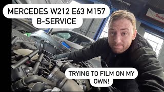 Mercedes W212 E63 m157 B Service, Inspection, Brake fluid