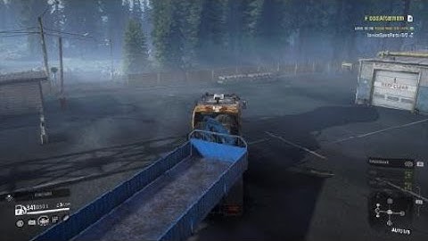 SnowRunner - Yukon, Ore Sorting Center Final Delivery, Railway Short-Cut.