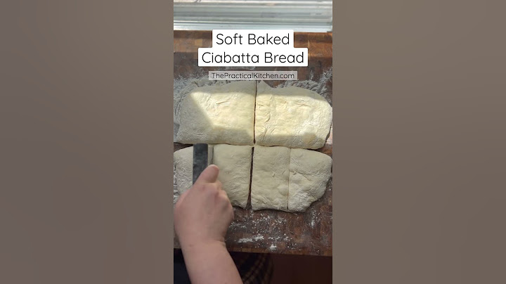 You can make this ciabatta bread in 3 hours! #ciabatta #breadrecipe #breadrecipes