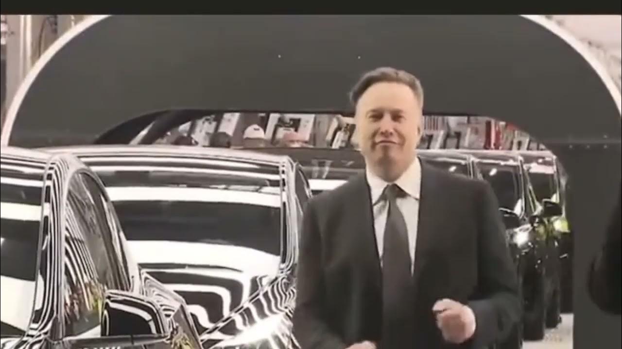 Elon musk at the opening of a new tesla plant in germany - YouTube
