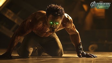 Tony Stark scares everyone when he reappears fused with Victor Von Doom