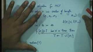 Lecture - 31 Minimum Spanning Trees