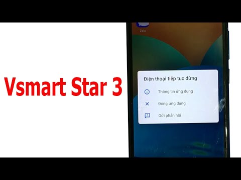 Lỗi Điện thoại tiếp tục dừng trên Vsmart Star 3