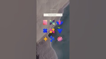 How to find Canva aesthetic elements for your design | Canva keywords #shorts