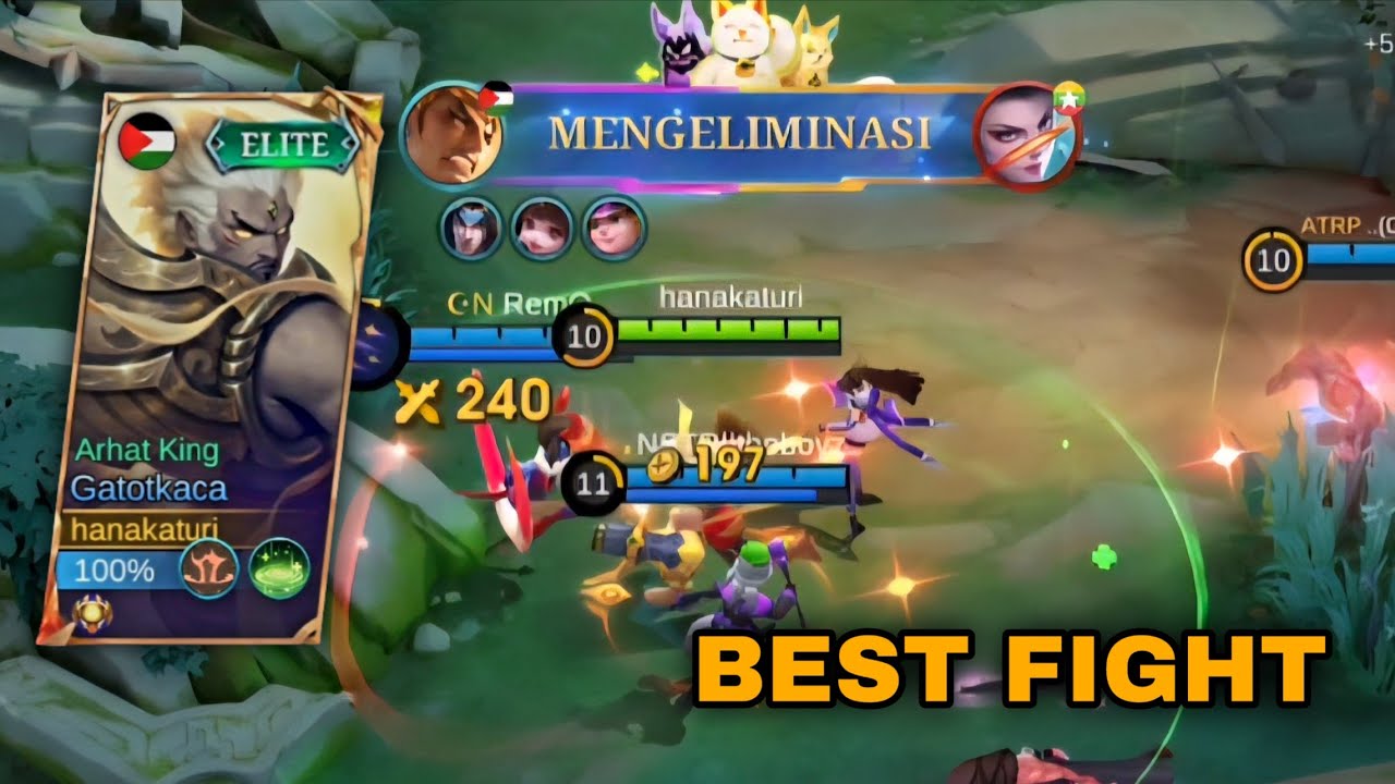 Lompatan Dan Pukulan Gatot kaca Tersakit  - part 3