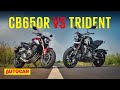 Honda CB650R vs Triumph Trident 660 - When two cylinders ain't enough | Comparison | Autocar India