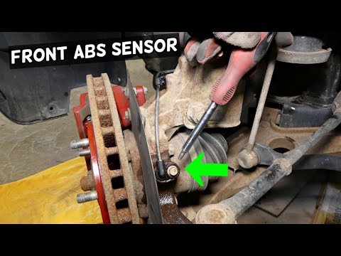 HOW TO REPLACE FRONT ABS SENSOR ON DODGE JOURNEY FIAT FREEMONT