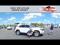 Is the 2021 VW Atlas Cross Sport S the BEST mid size SUV for $32,000? Walk around, Test drive, POV.