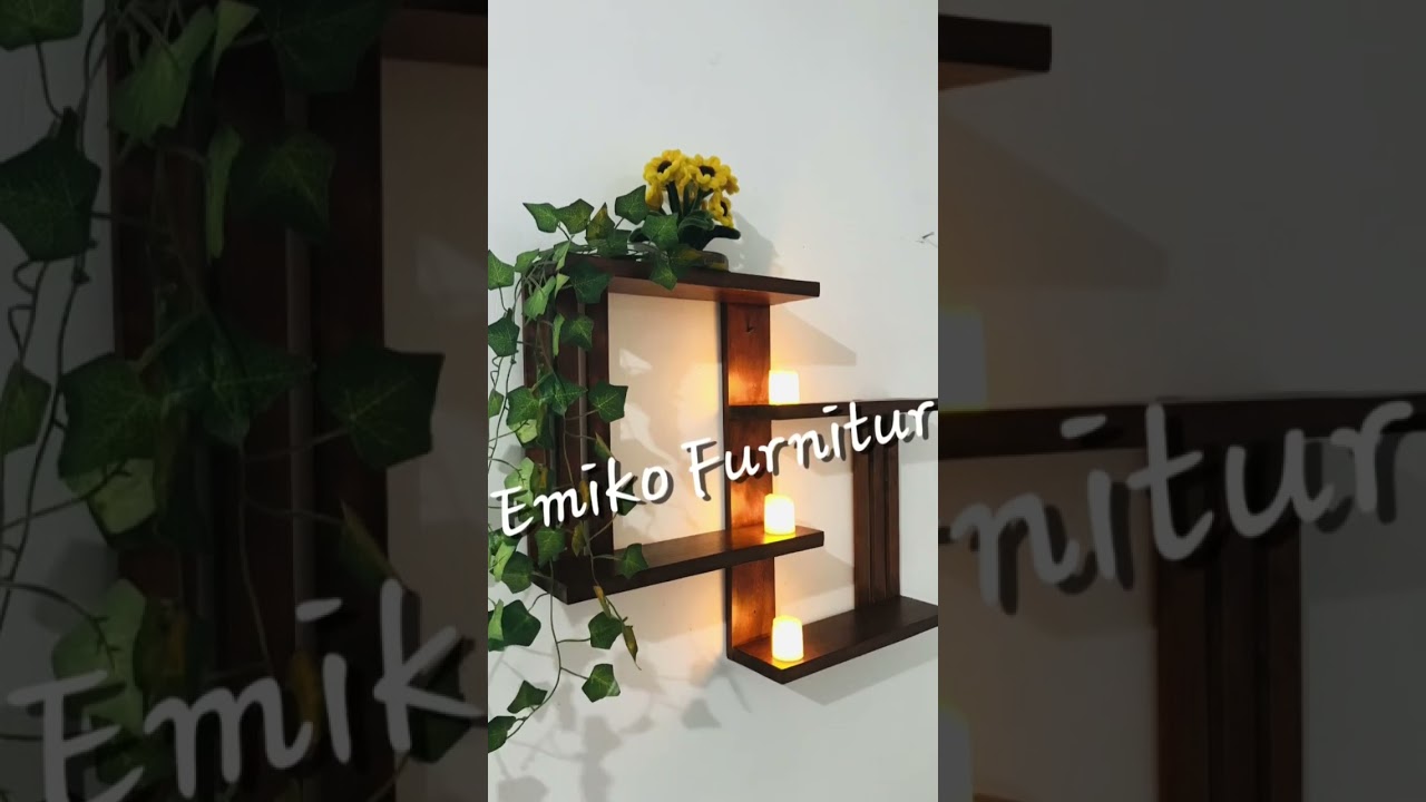 Wooden Wall Shelf
