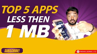 Top 5 Android Apps of 2022 (Less than 1 MB) | Most useful apps for Android | @ComputerTricksZone screenshot 2