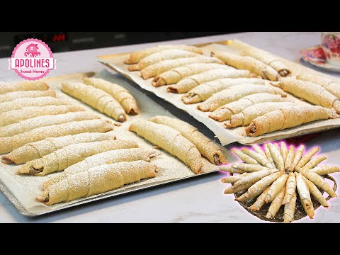 ძველებური გემო ნამცხვარი “სიგარეტები” 🥐 Cigarettes With Walnut