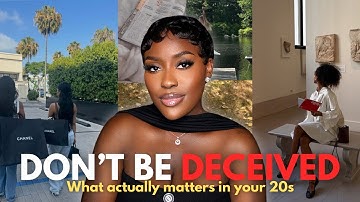 What Actually Matters in Your 20s l simple life advice I wish I had sooner