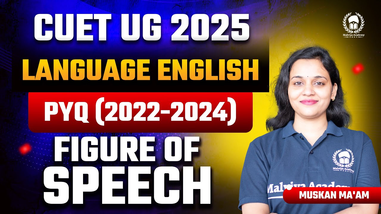 Cuet 2025 Language English previous year solution | figure of speech ...