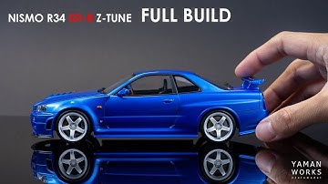 NISMO R34 GT-R Z-TUNE｜TAMIYA｜1/24｜FULL BUILD