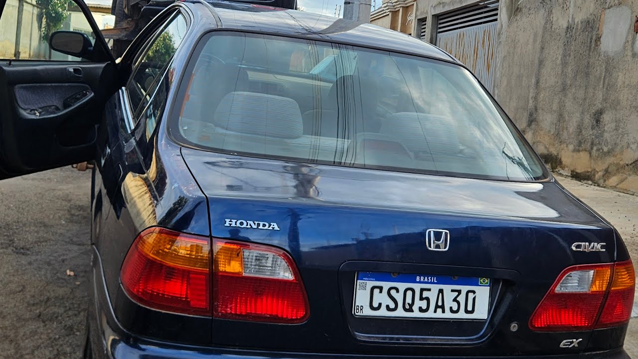 Meu primeiro carro com 17 anos! Civic ex manual i-vtec.