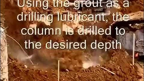 Soil Mixing with Large Diameter Auger