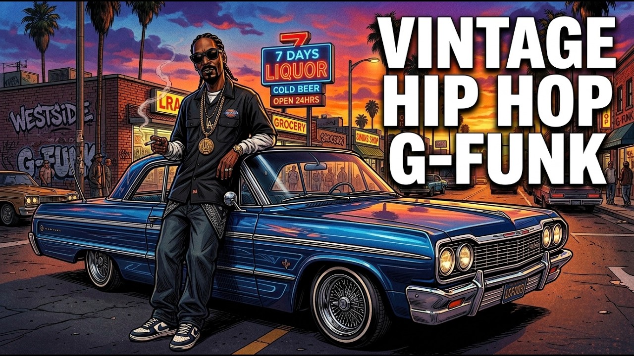 Old School West Coast Rap Mix 🌴 90s G-Funk Vibes | 2Pac, Snoop