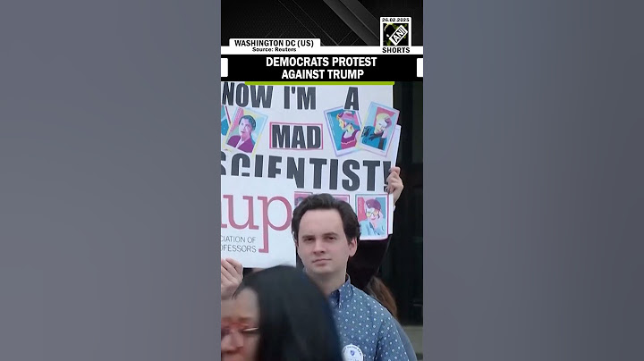 Democrats and Protesters rally in Washington, D.C. against proposed budget cuts and tax reforms