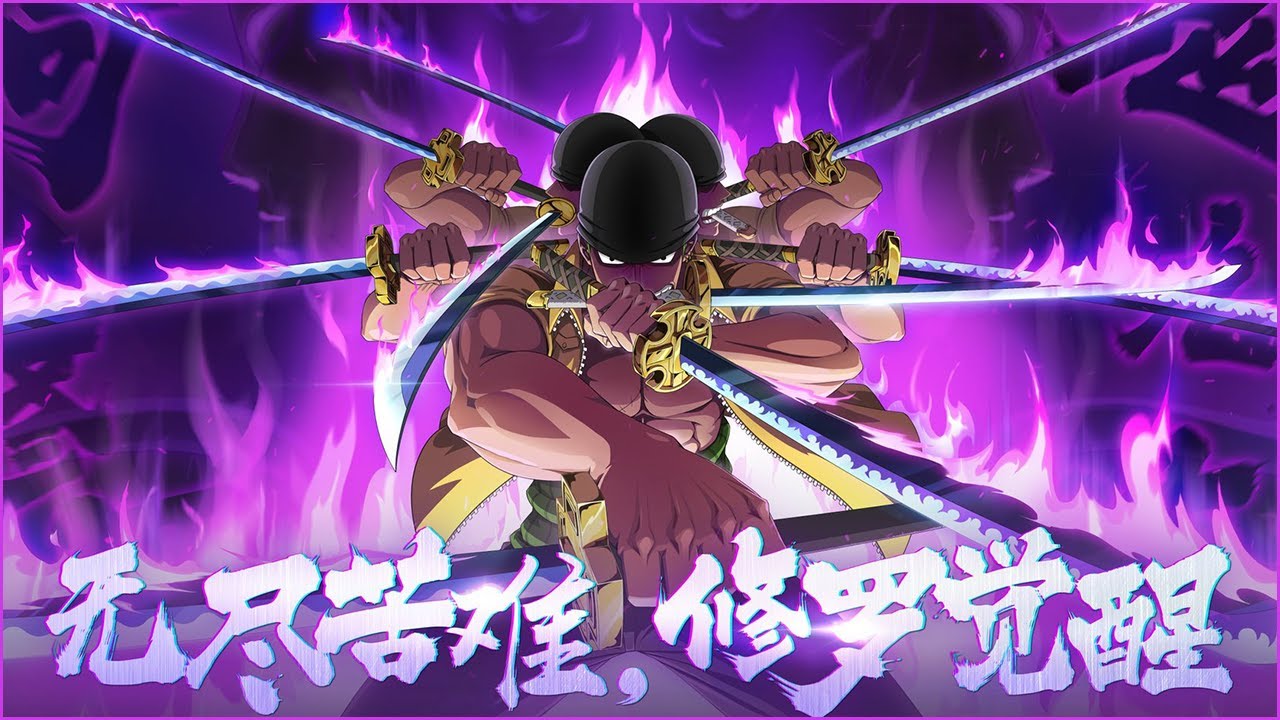 One Piece Fighting Path Zorro Asura Gameplay Showcase Summons Ss Asura Zoro Youtube