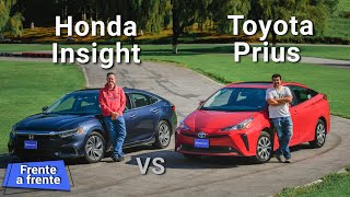 Toyota Prius vs Honda Insight  Campeones en rendimiento, pero ¿Cuál conviene más? | Autocosmos