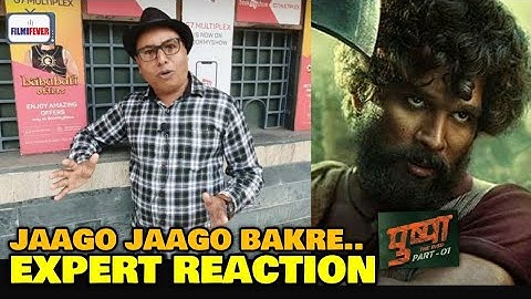 Pushpa Song - Jaago Jaago Bakre | Vijay EXPERT REACTION On Public Demand | Iconic Star Allu Arjun