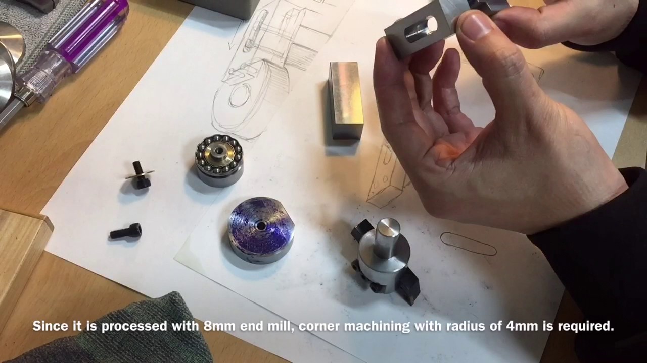 Build mini radius cutter for sherline lathe part 2 - YouTube
