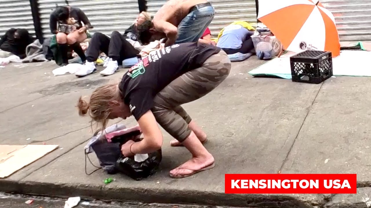 Streets of Philadelphia, Kensington Ave Documentary, October 2023 YouTube