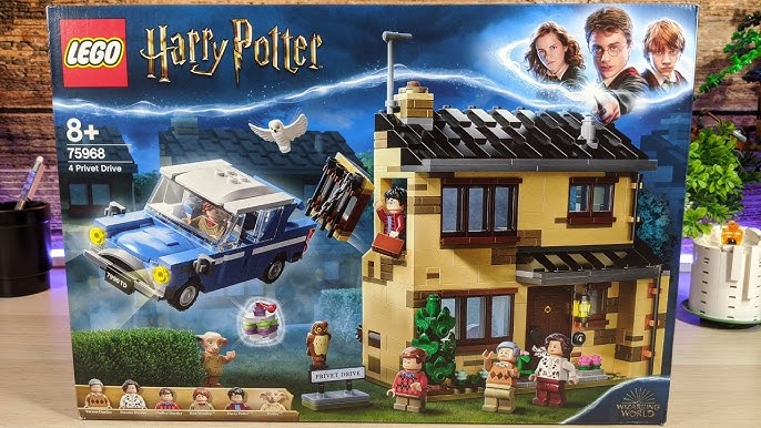 LEGO Harry Potter 4 Privet Drive 75968 House and Ford Anglia Flying Car  Toy, Wizarding World Gifts for Kids, Girls & Boys with Harry Potter, Ron  Weasley, Dursley Family, and Dobby Minifigures : Toys & Games 