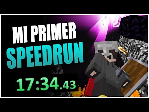 MI PRIMER SPEEDRUN EN MINECRAFT