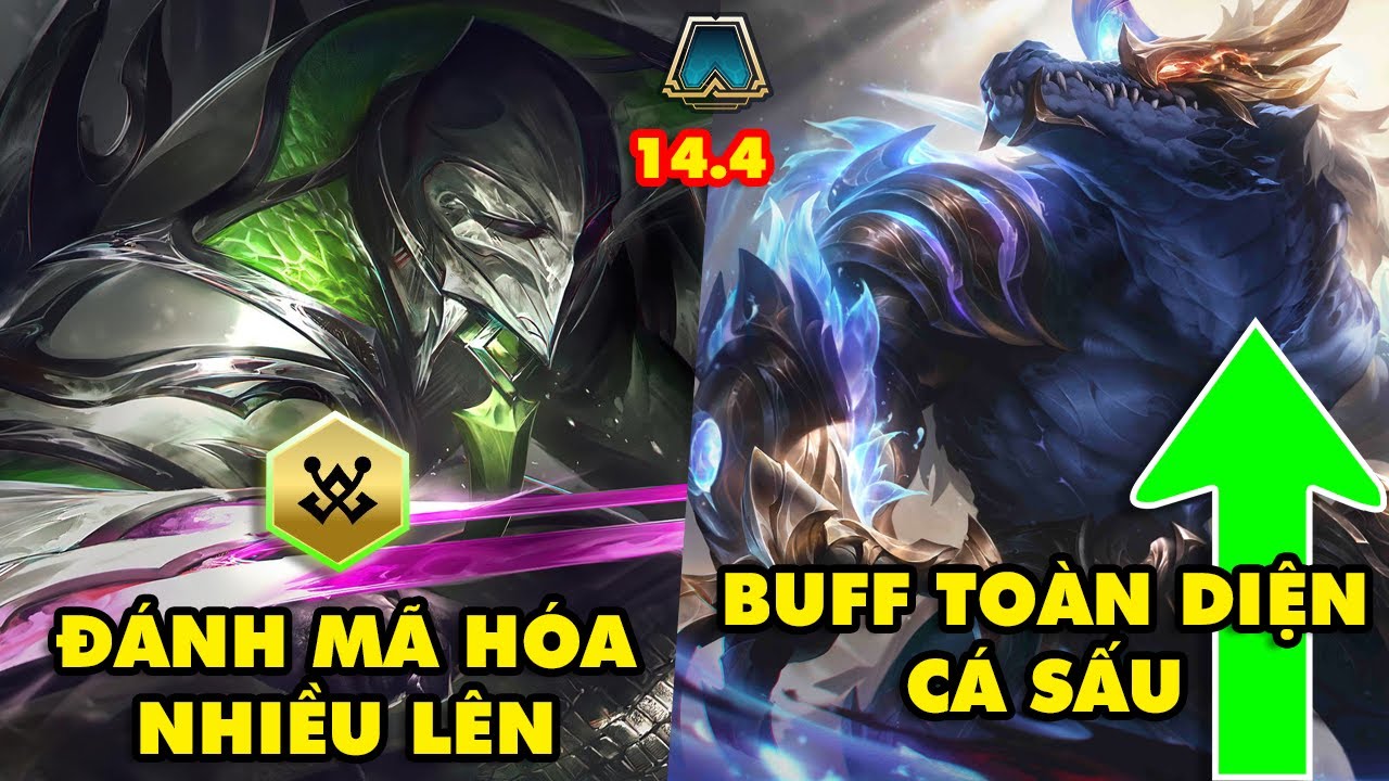 TOP 6 thay đổi KHỔNG LỒ trong ĐTCL 14.4: Renekton buff toàn diện, Chơi Mã  Hóa nhiều lên | Mùa 14