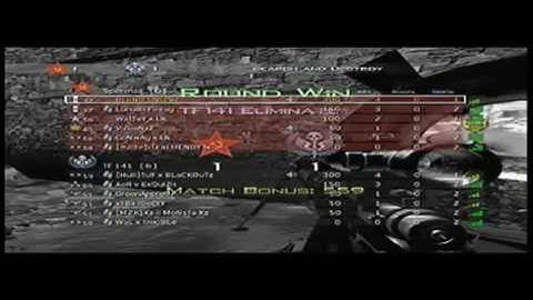 Modern Warfare 2 - Great Game Winning Kill 360 Quick Scope