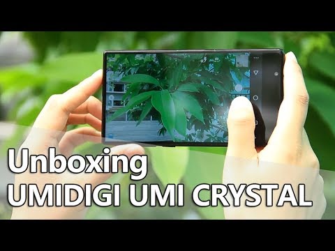 UMIDIGI UMI CRYSTAL Smartphone Unboxing & Hands On Video