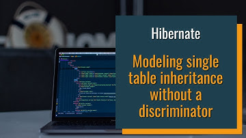 @DiscriminatorFormular - Modeling Single Table Inheritance Without a Discriminator