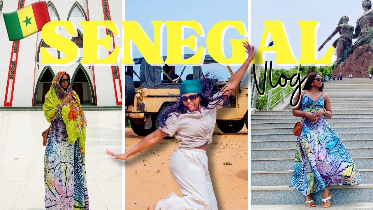 Моя первая поездка в Дакар, Сенегал 🇸🇳 | Видеоблог о путешествии