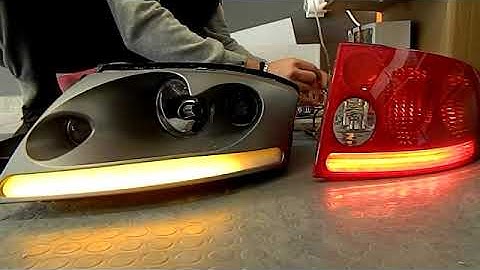 Audi TT 8n led sequential headlight/tailight Retrofitlab.gr