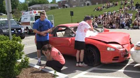 Beverly High School Mock Car Crash 2013